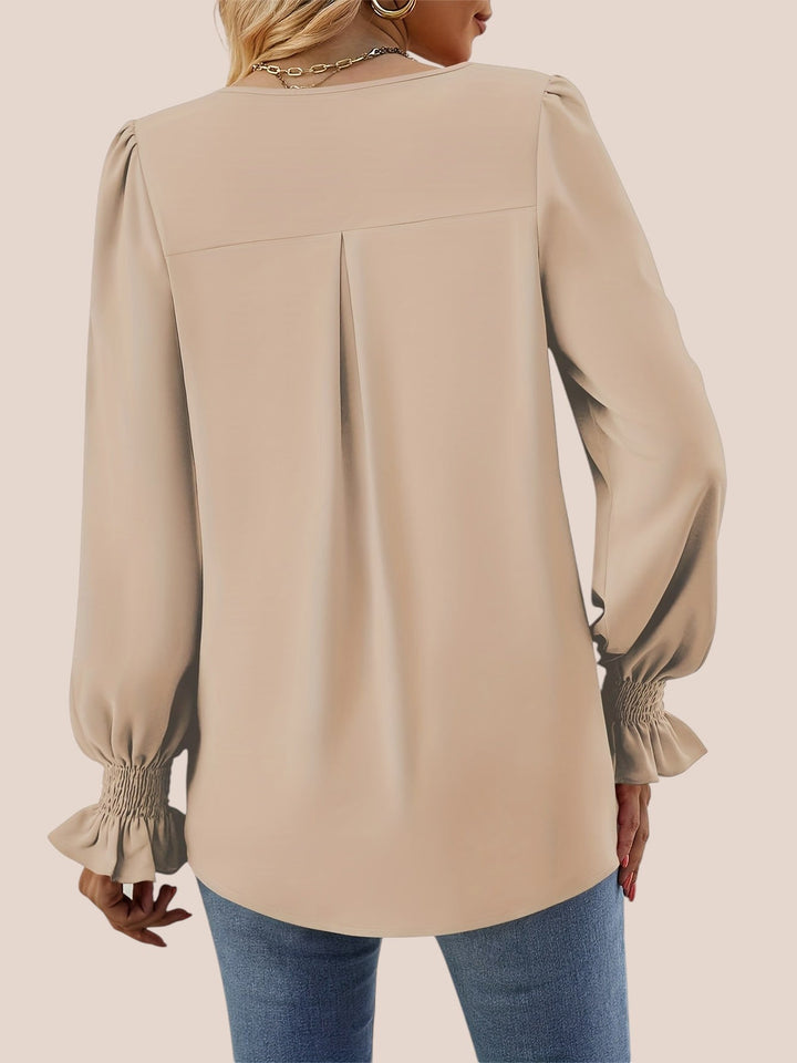 Mira | Elegant Blouse with V-Neck