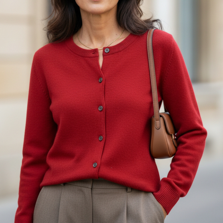 Sofia | Soft Button Cardigan