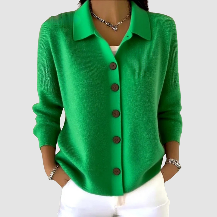 Joanna | Knitted Cardigan with Buttons