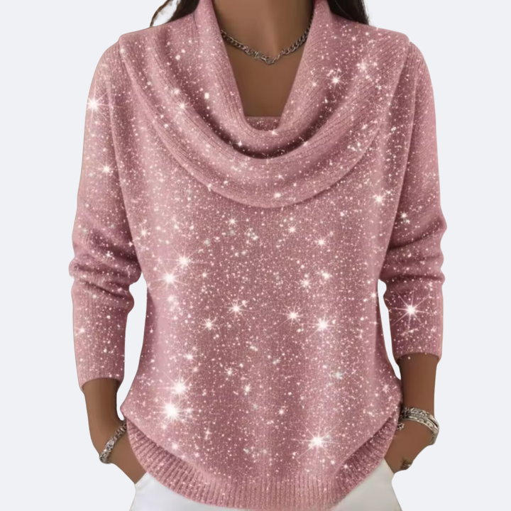 LANA - Elegant Sweater with Shimmering Details