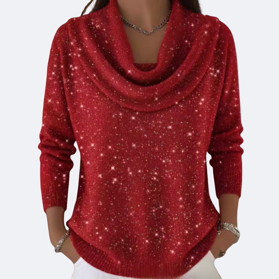 LANA - Elegant Sweater with Shimmering Details