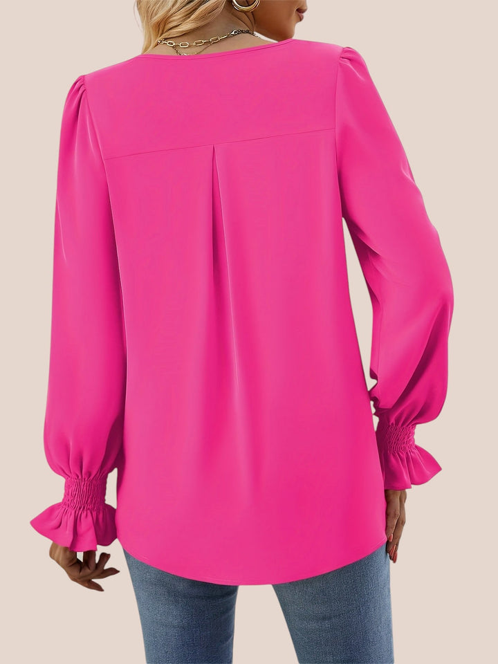 Mira | Elegant Blouse with V-Neck