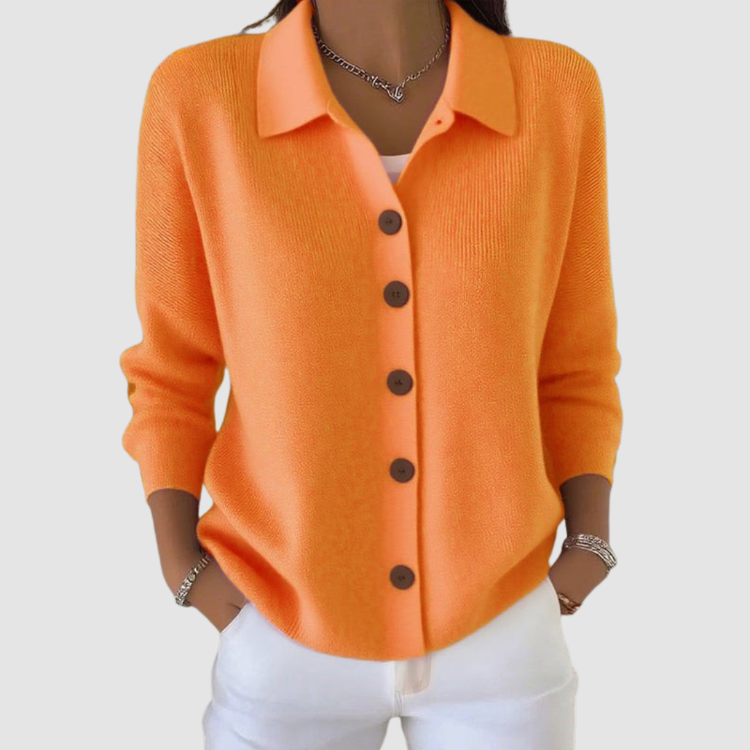 Joanna | Knitted Cardigan with Buttons