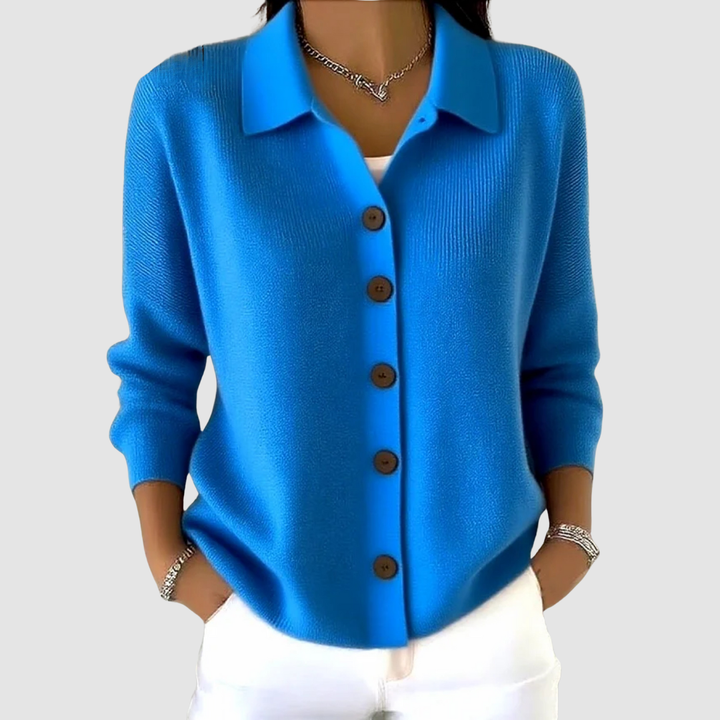 Joanna | Knitted Cardigan with Buttons
