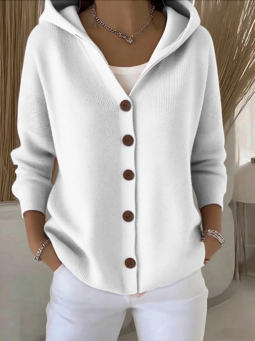 Nylah – Comfortable Long Sleeve Cardigan
