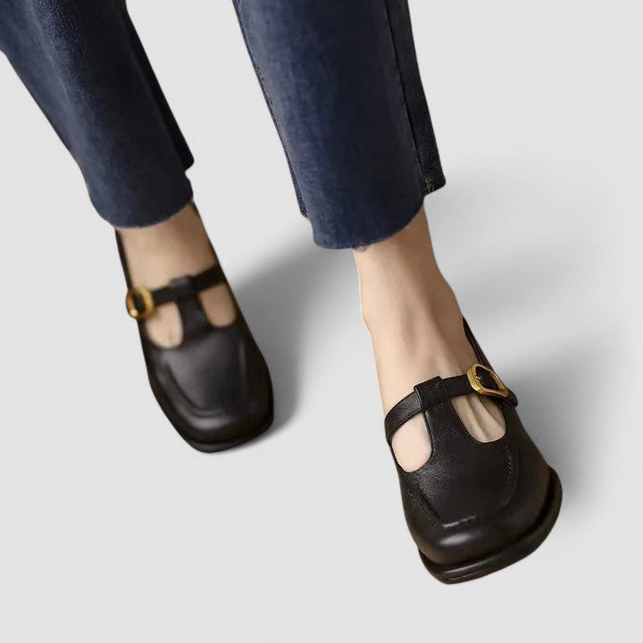 Elizabeth | Orthopedic Shoes with T-Strap